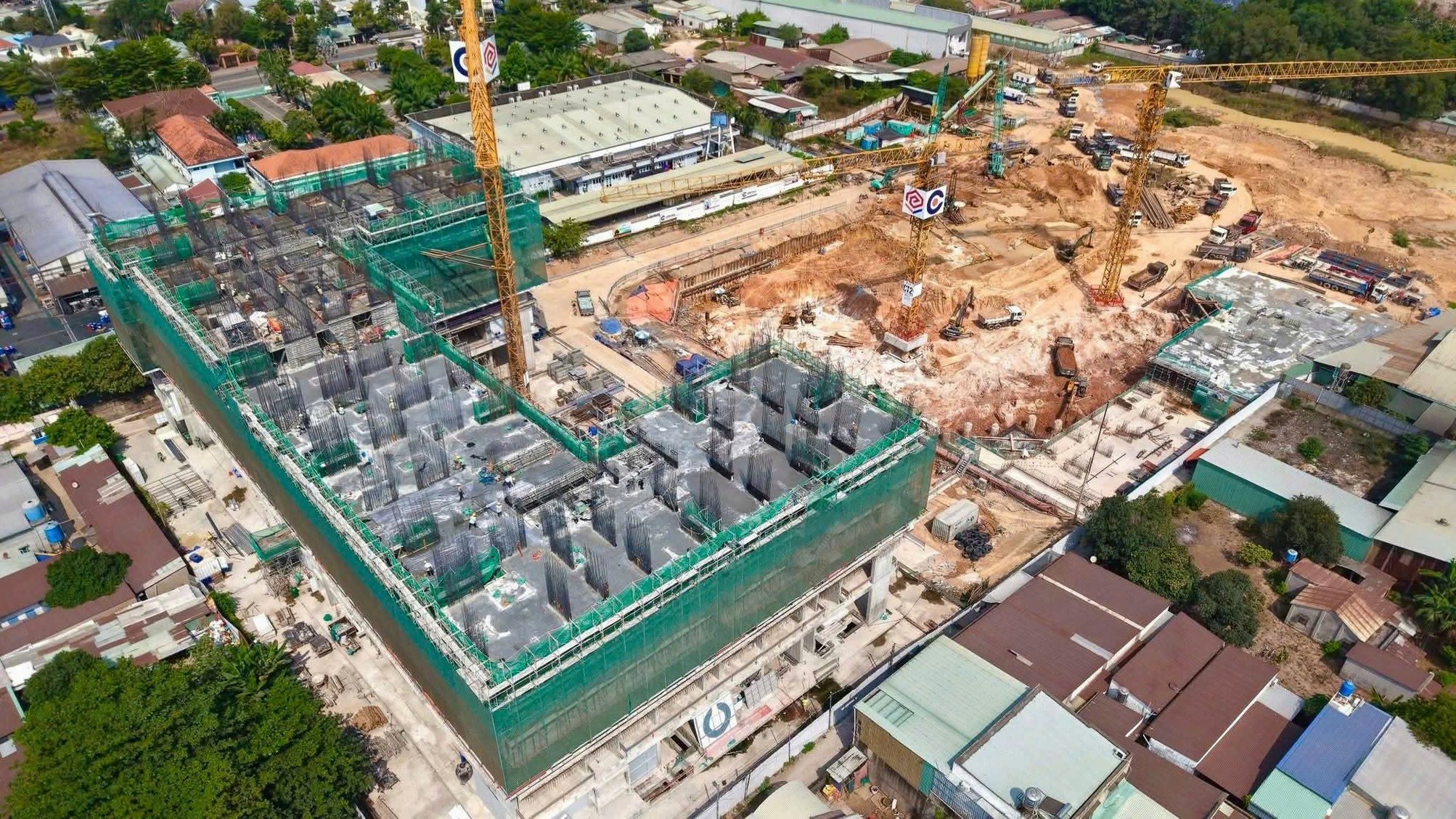 Tiến độ thi công Monrei Sài Gòn tháng 4/2026 - thi công phần thân